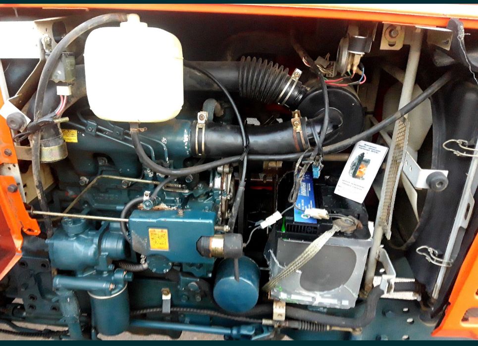 Японский мини трактор Kubota zl205