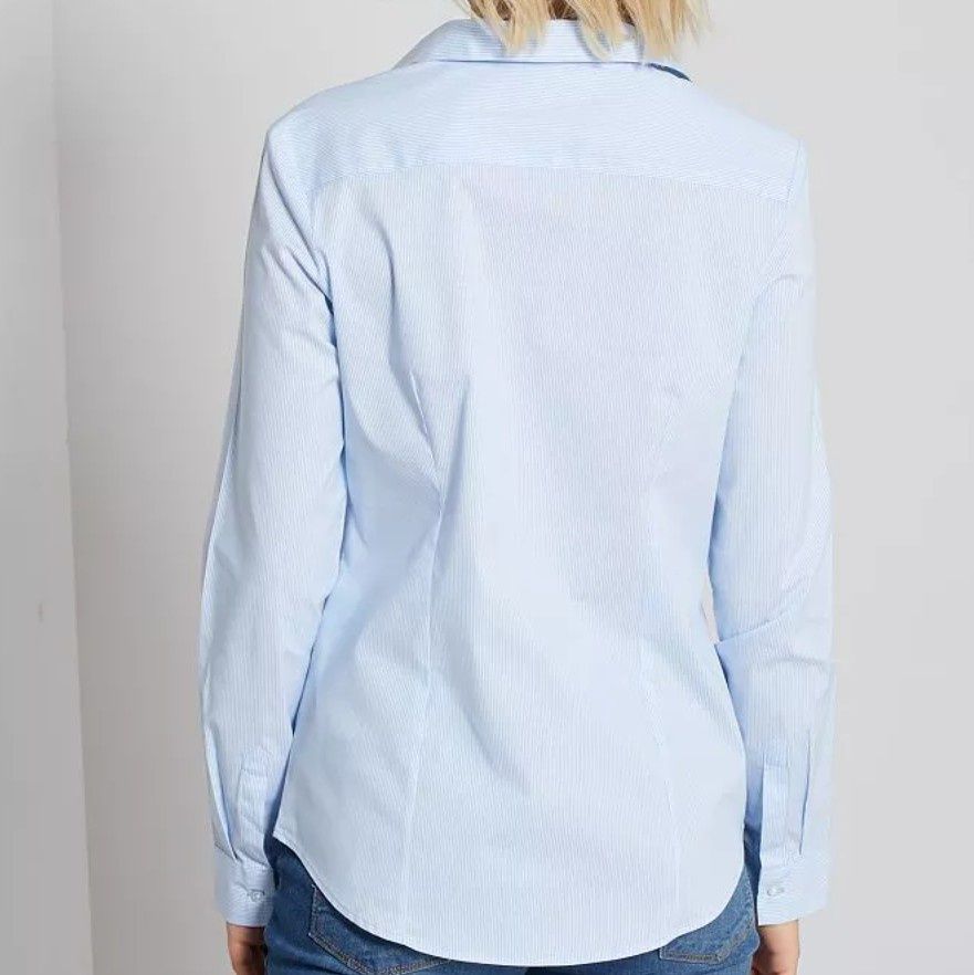 Camisa Stradivarius Azul clara