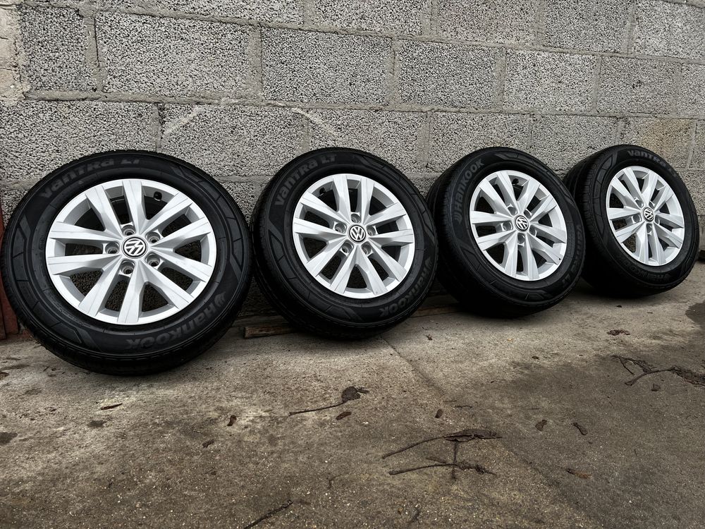 Felgi VW T6 T5 R16 5x120 clayton opony letnie 205/65/16C 2020r.