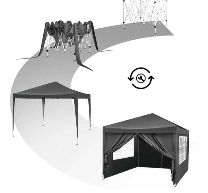 Tendas 3x3m dobráveis com laterais. com ou sem pesos. eventos.