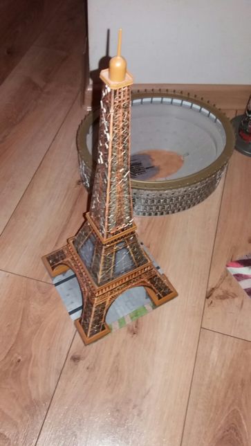Puzzle 3D Ravensburger 2 szt. Wieża Eiffla, Krzywa Wieża w Pizie