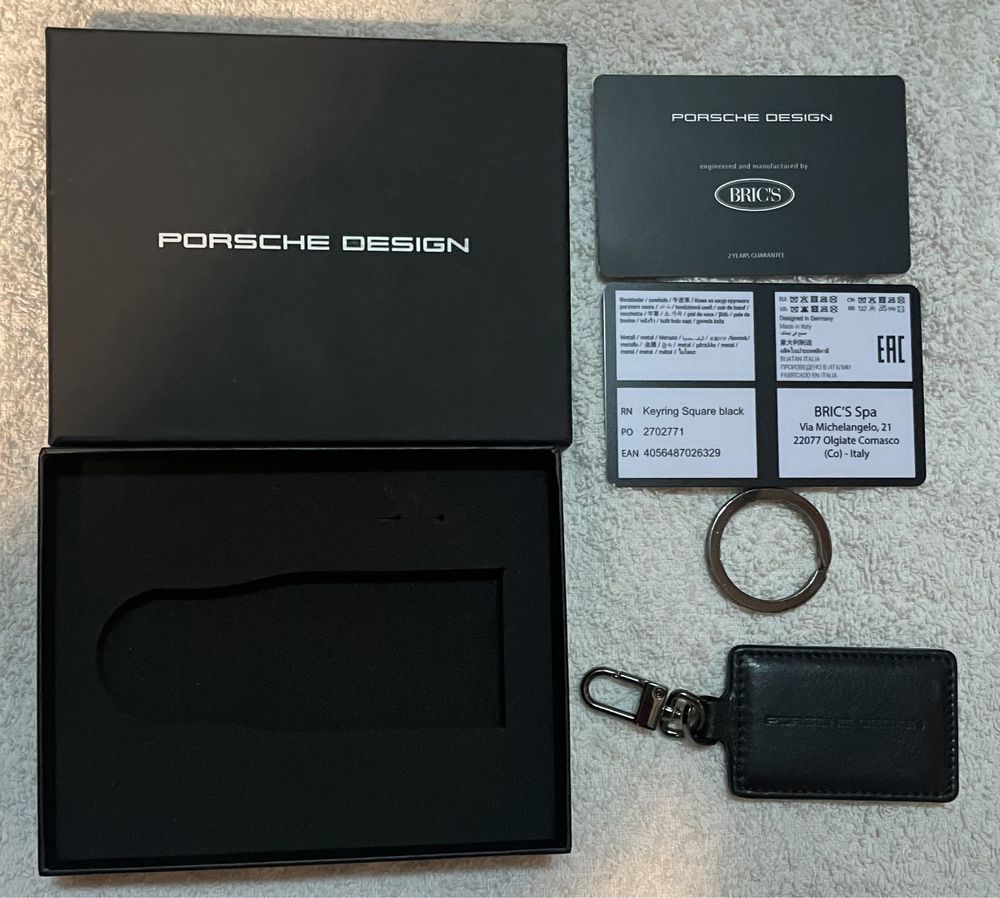 Porta chaves original Porsche Design