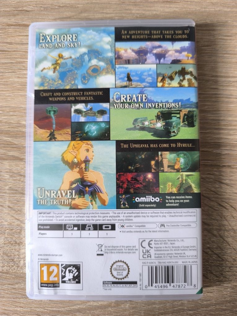 Zelda Tears of the kingdom
