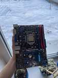 Комплект Материнська плата p8h61-mx usb 3
