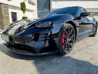 Porsche Taycan GTS Kam 360 17 Tyś Radar Akt wydech Headup Chrono Bose BRUTTO