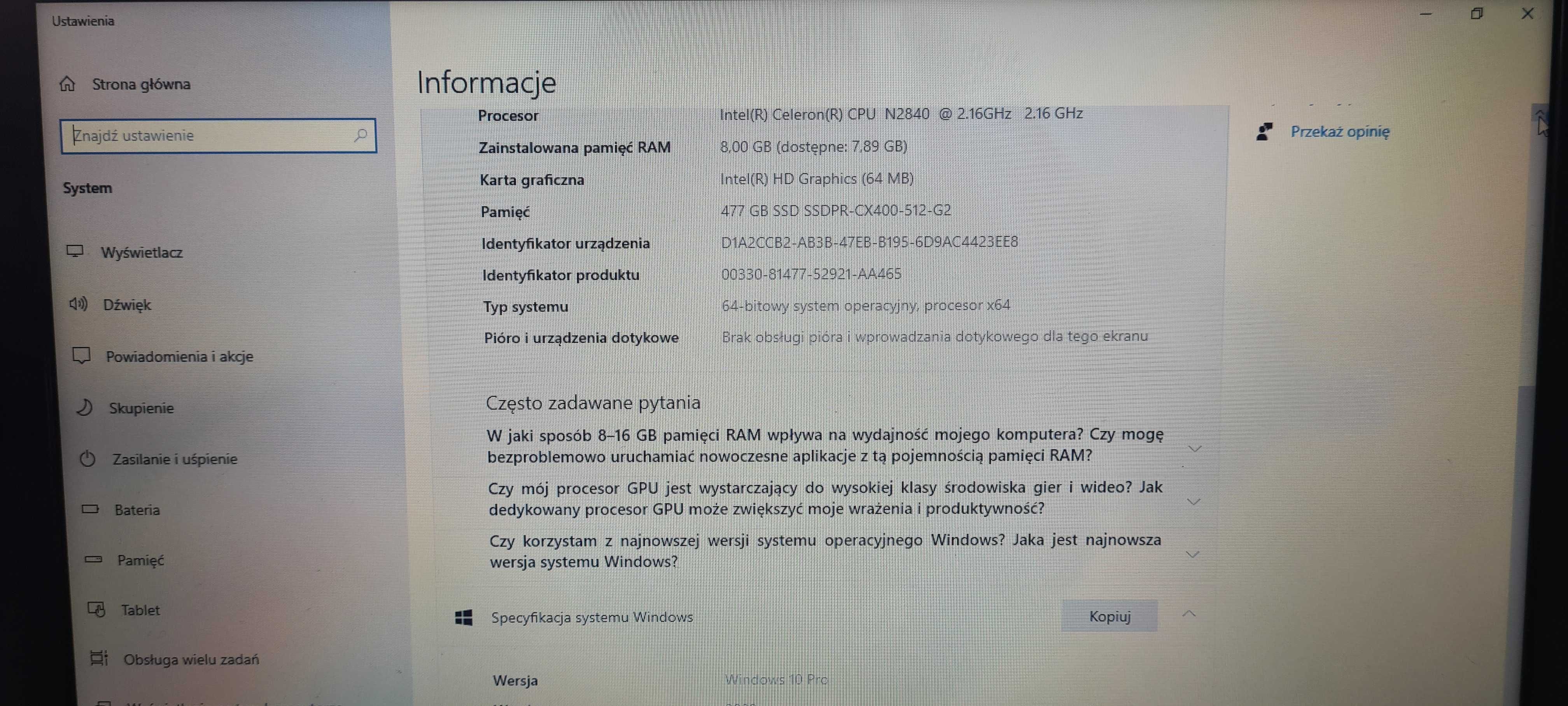 Laptop x 2 sprawne