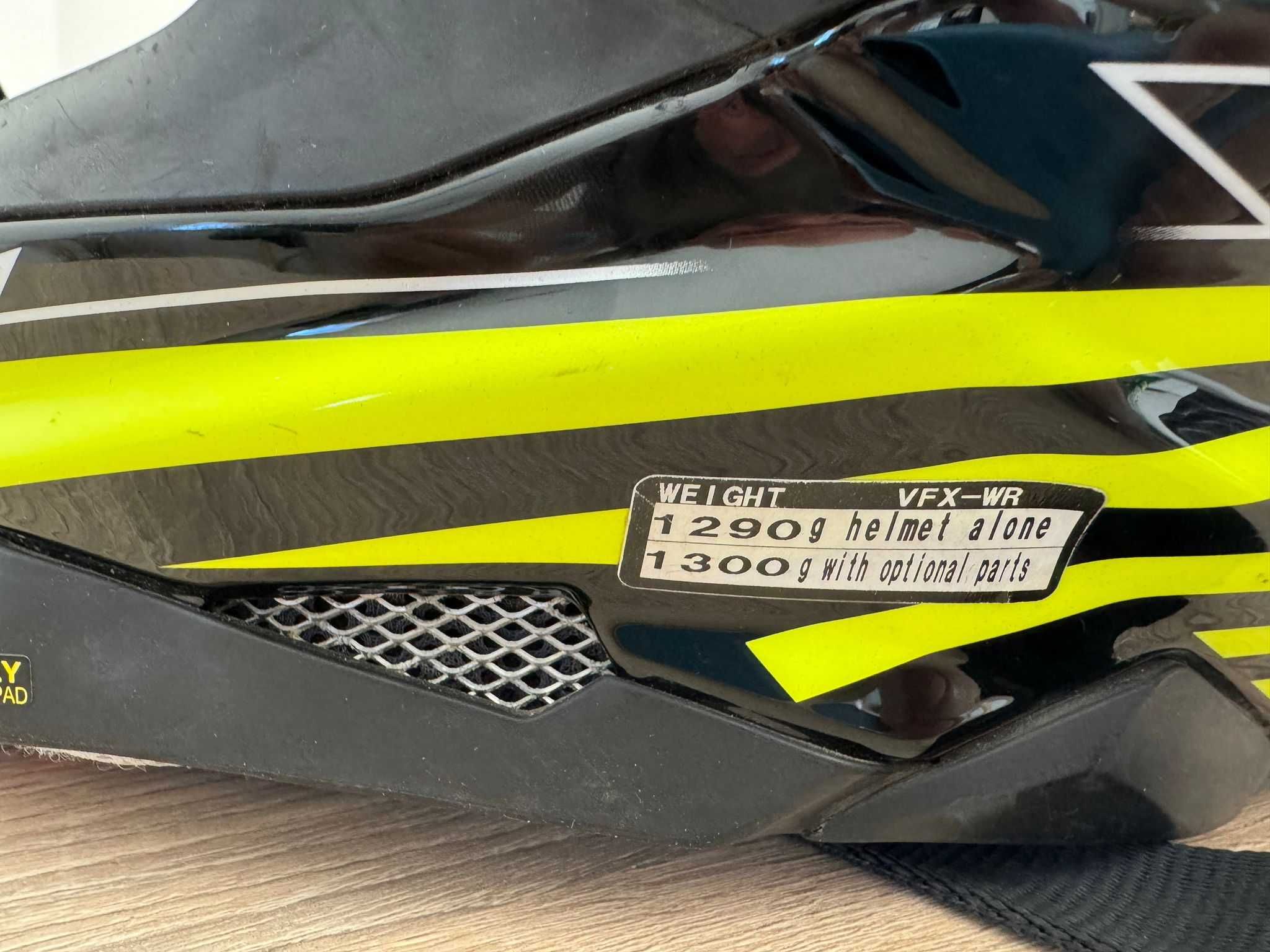 Shoei VFX WR Grant3 TC3 off-road helmet