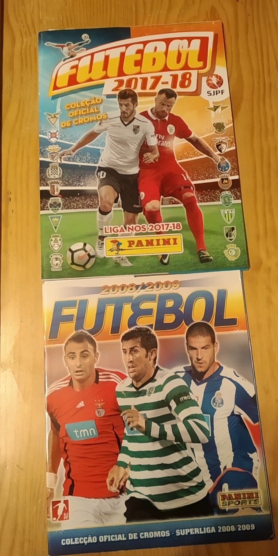 Cadernetas de cromos diversos