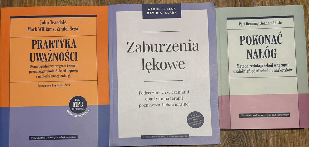 Książki o tematyce psychologicznej oraz dotyczące samorozwoju