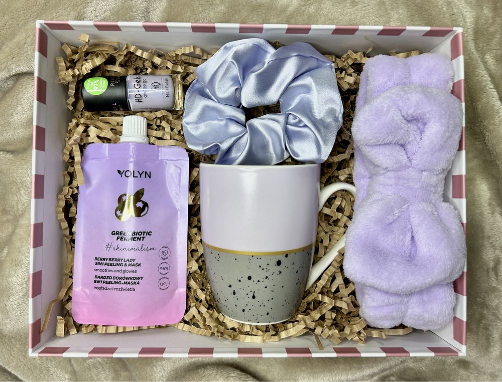 Zestaw prezentowy gift box lilia