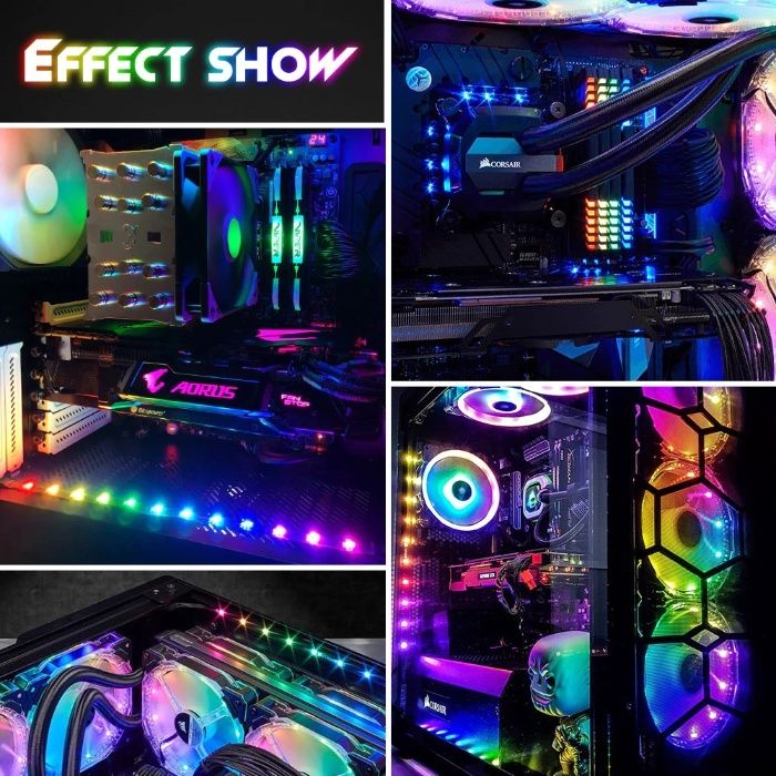 Tiras led ARGB PC interior