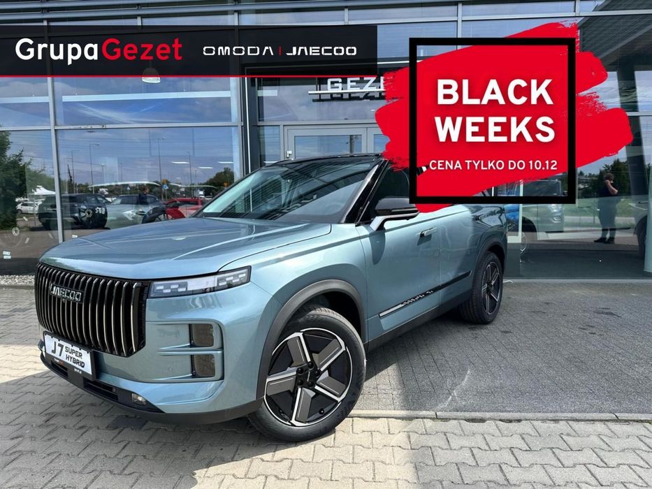 Jaecoo 7 Super Hybrid wersja Exclusive - DOSTĘPNY OD RĘKI BlackWeek