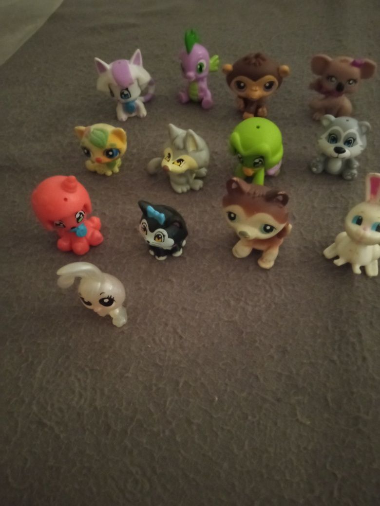 Figuras de Ação Littlest Pet Shop e Enchantimals