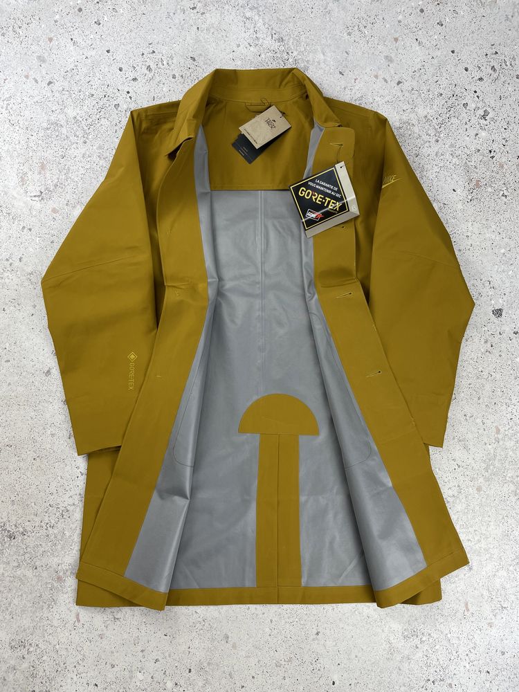 Nike Storm-Fit Adv Gore-Tex Yellow Coat Jacket чоловіча куртка тренч