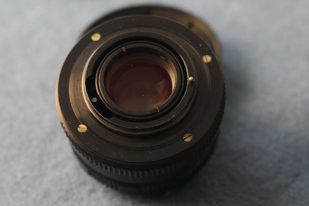 Об'єктив HELIOS-44M-6 MC, з адаптером M42-EOS під Canon EOS