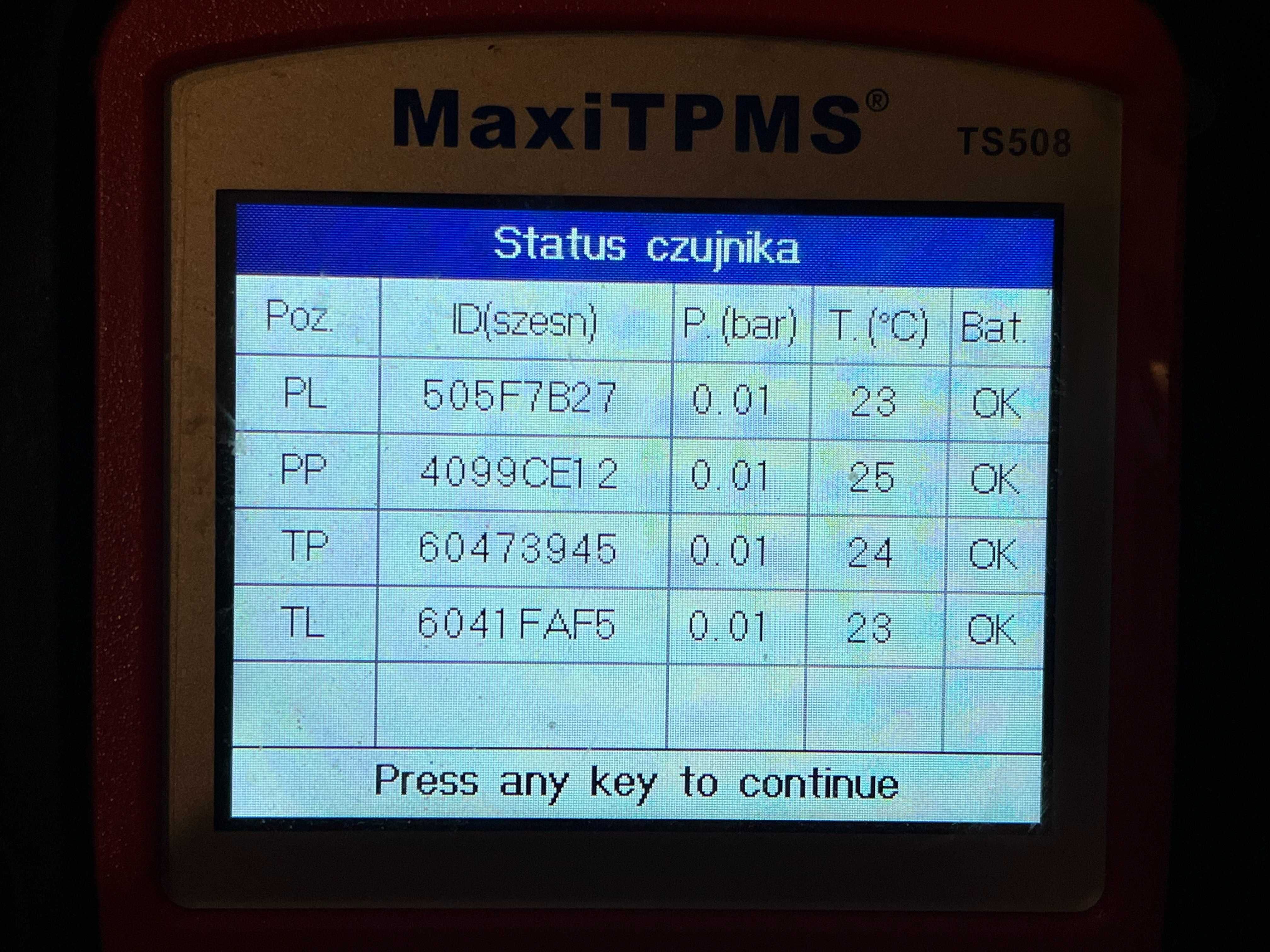 1x czujnik ciśnienia TPMS KIA CEED HYUNDAI KONA 52940-BE000