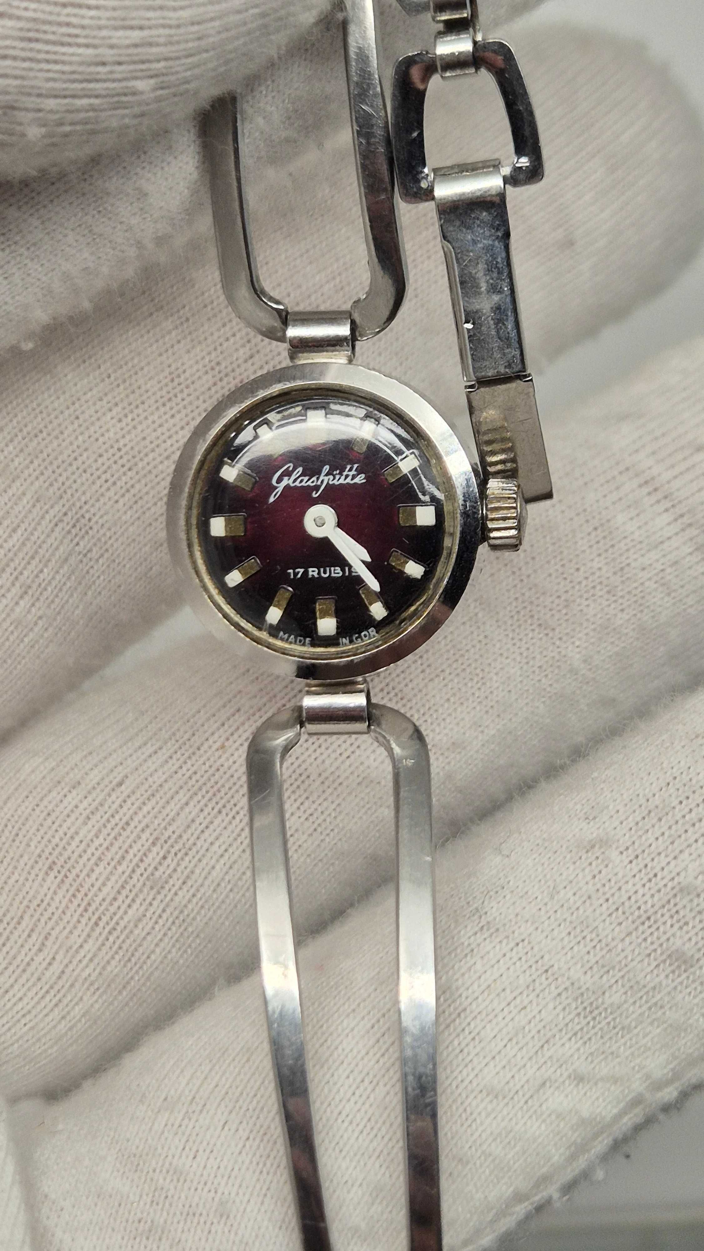 Mechaniczny damski *Glashutte*