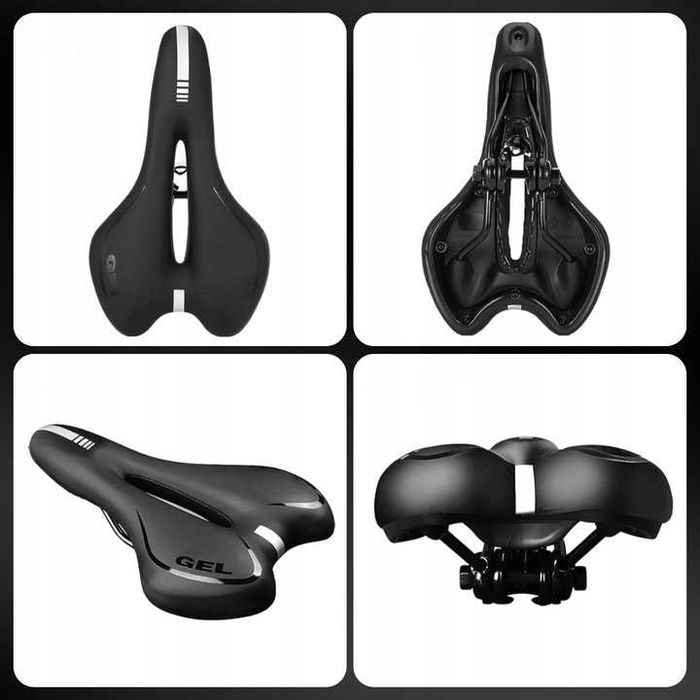 Siodełko ROWEROWE Damskie Męskie ŻELOWE Siedzenie SPORTOWE WYGODNE