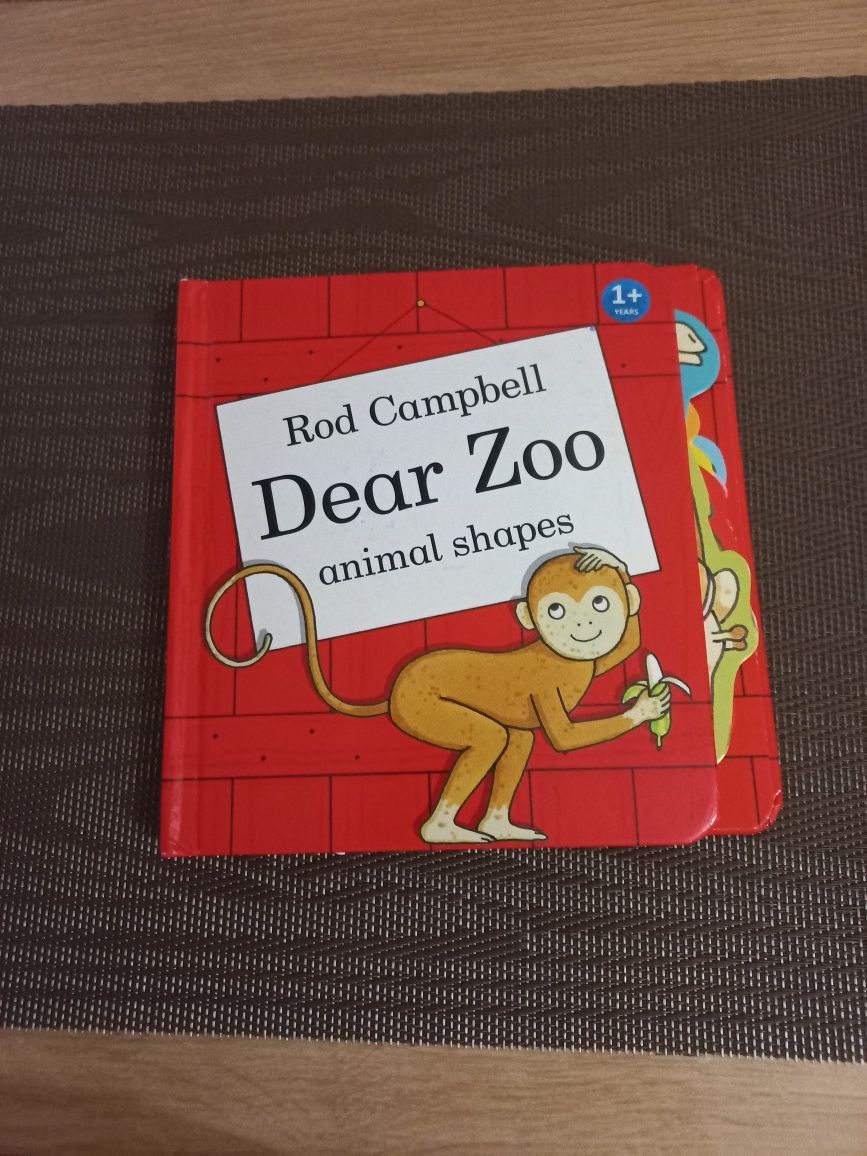 Английский для детей Dear Zoo animal shapes Rod Campbell