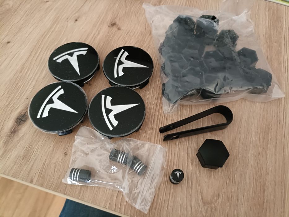 Conjunto tampas para jante Tesla Model 3