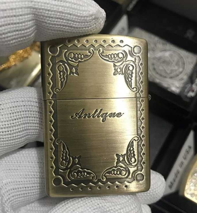 Запальничка Zippo Antique Lock бензинова нова в коробці