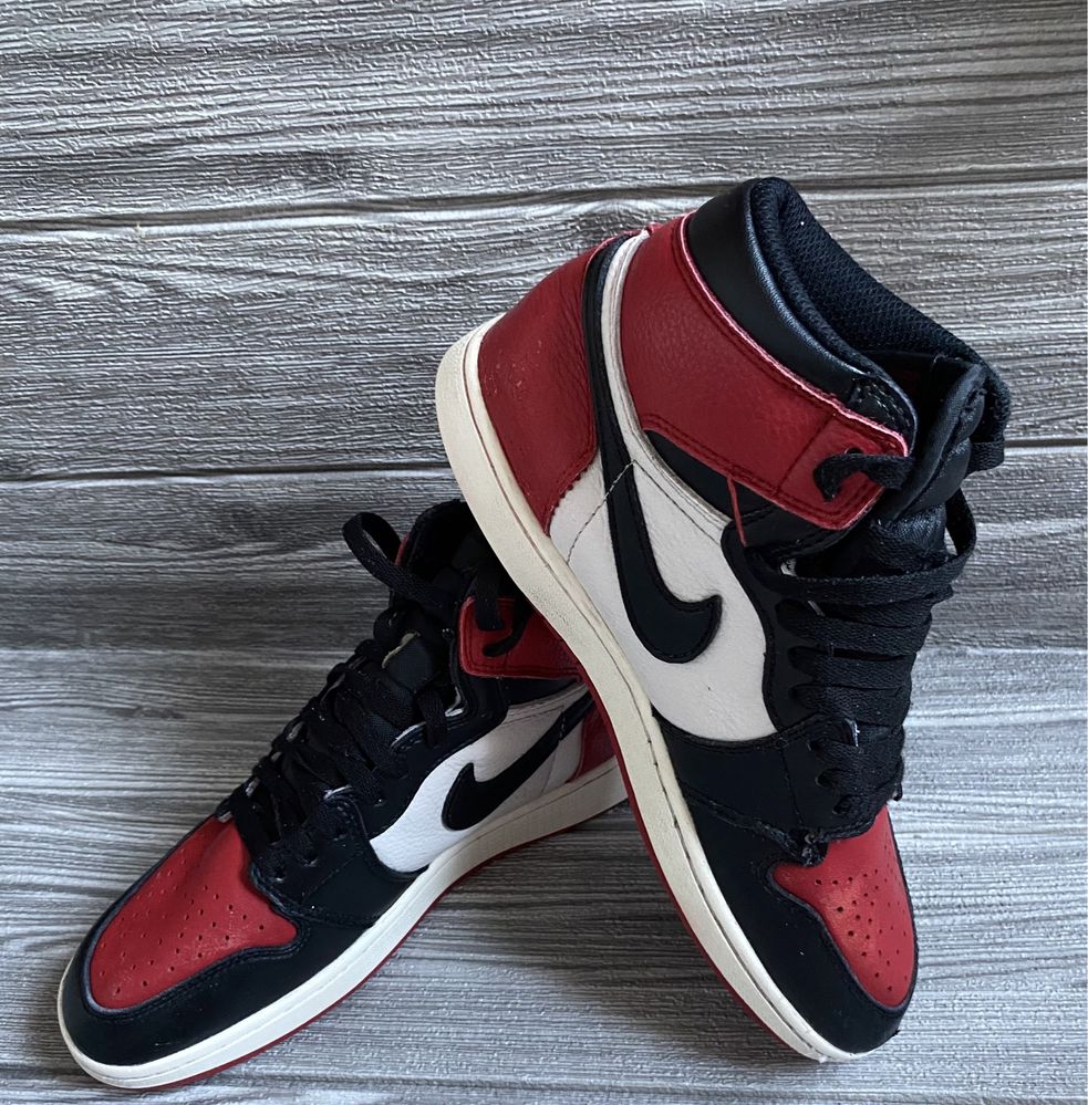 Nike Air Jordan 1 retro High bred toe, rozmiar 39, stan dobry