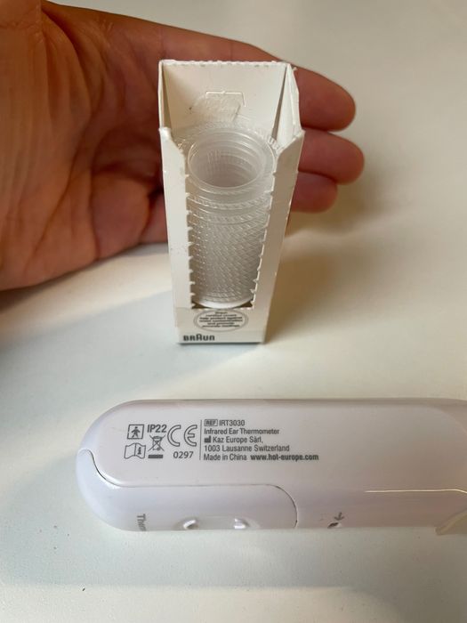 Termometr Braun, douszny