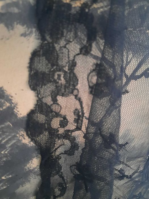 Véu preto muito antigo