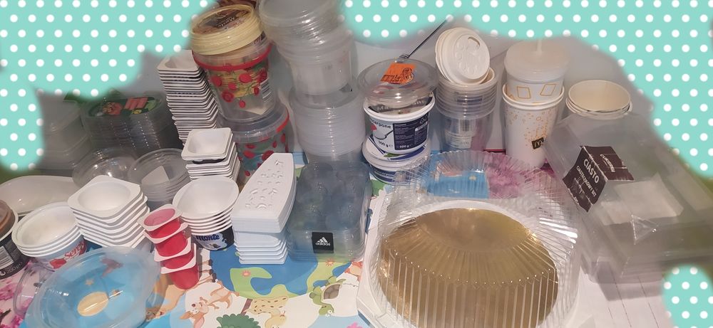 106 szt. Wytłaczanki do jajek, na 10, 20, 30 sztuk jajek+pojemniki róż