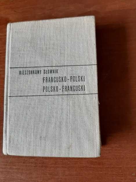 Kieszonkowy słownik francusko-polski i polsko-francuski wyd. WP