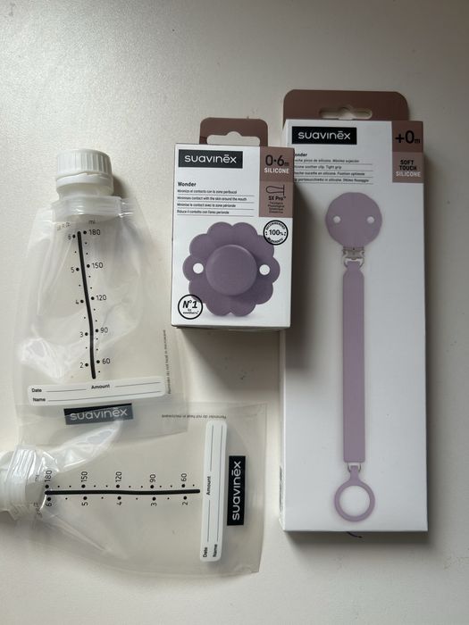 Пустушка та кліпса suavinex