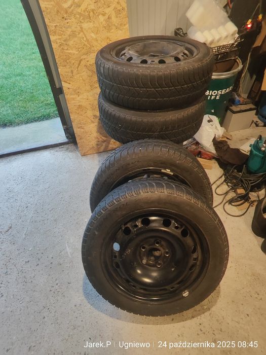 Koła 15 z oponamy zimowymy 4szt. Pirelli