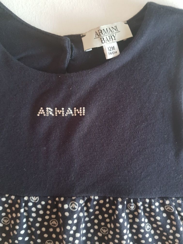 Sukienka Armani Baby rozmiar 74cm