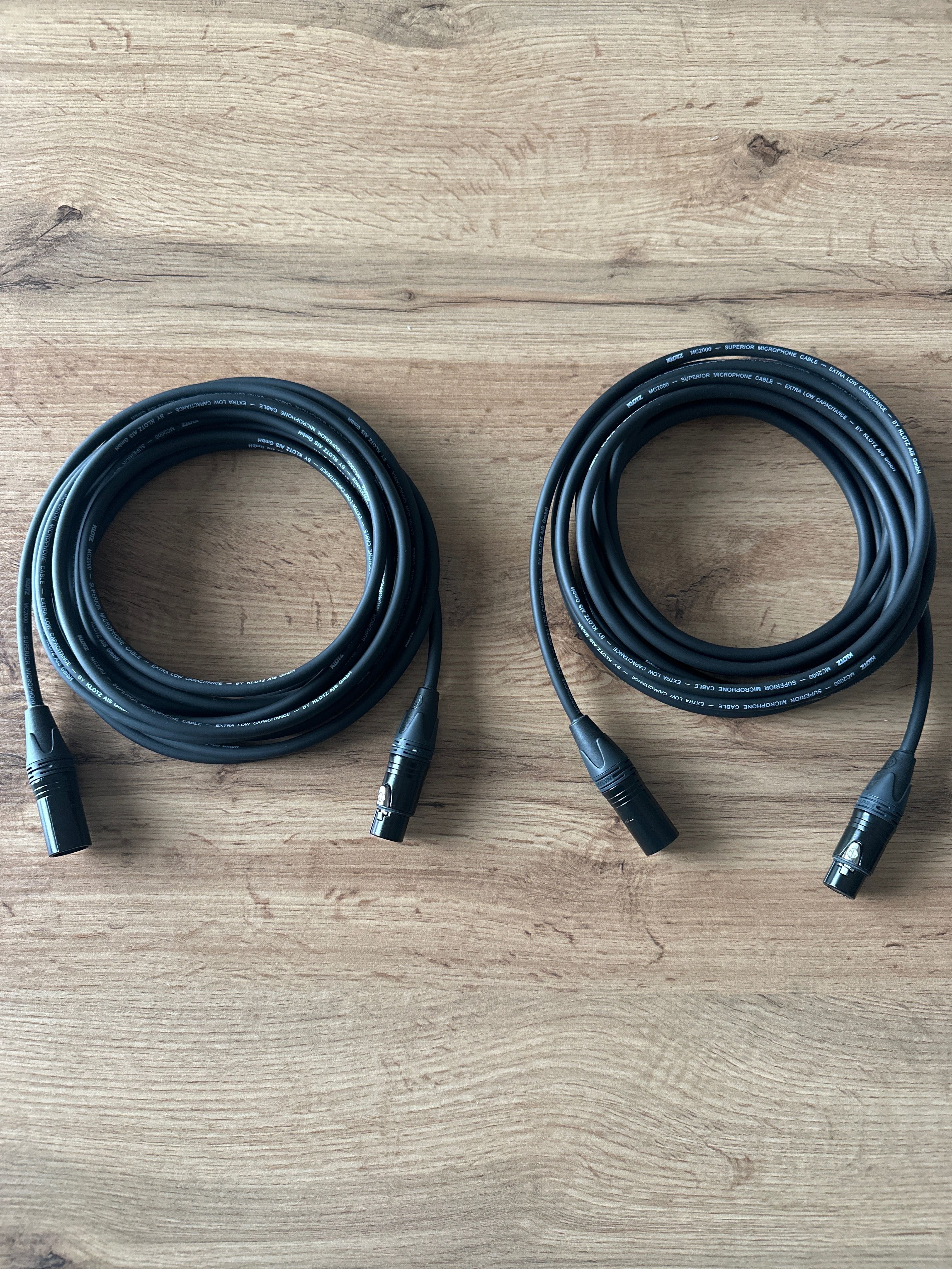 Kabel mikrofonowy Klotz, Neutrik XLR 5 metr. 2szt. mc2000