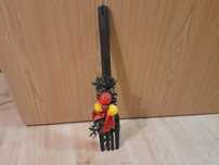Dekoracja stroik na ścianę DREWNIANY WIDELEC duży 50 cm do kuchni itp.
