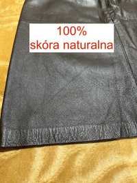 Elegancka spódnica 100% skóra