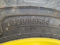Wąskie koła John Deere