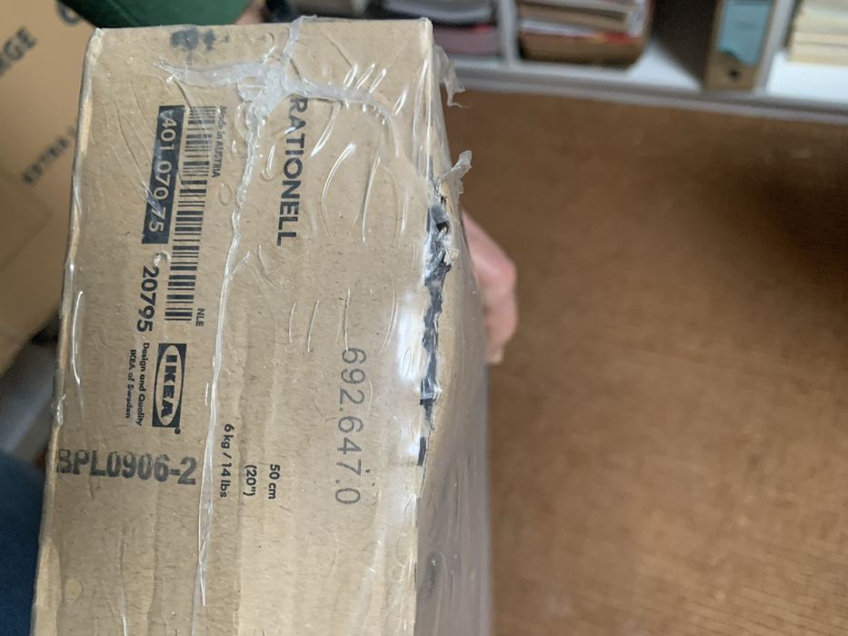 Rationell Gavetas do IKEA para armário cozinha, novas