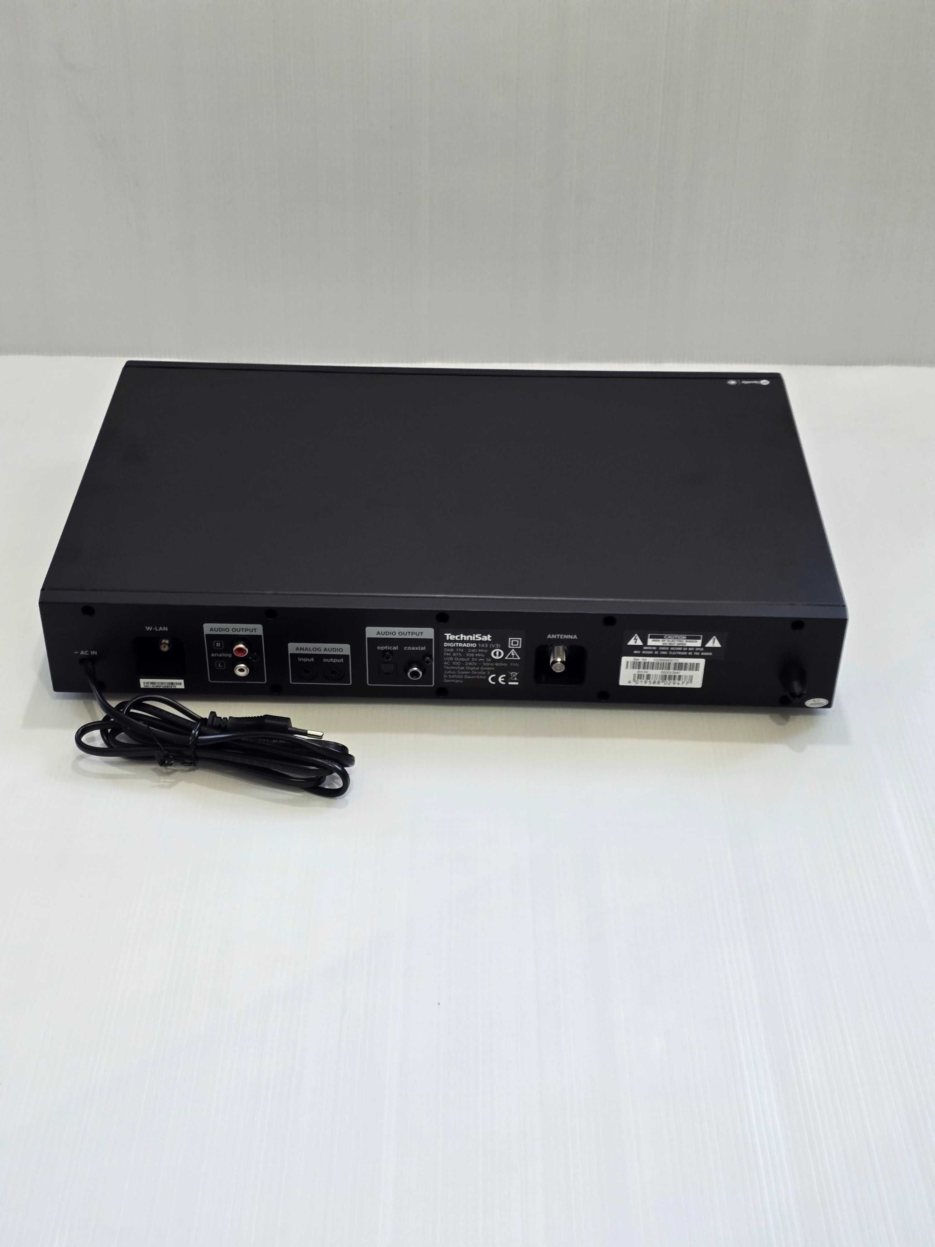 Tuner Cyfrowy Radio Internetowe WiFi DAB FM Spotify USB BT Technisat
