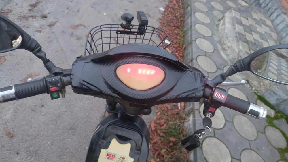 Электро велосипедед заря силач