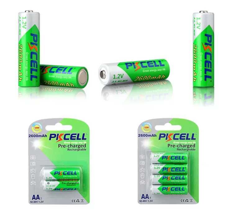 Акумулятори PKCELL АА-NI-MH 2600 mAh 1,2 V 4 шт комплект