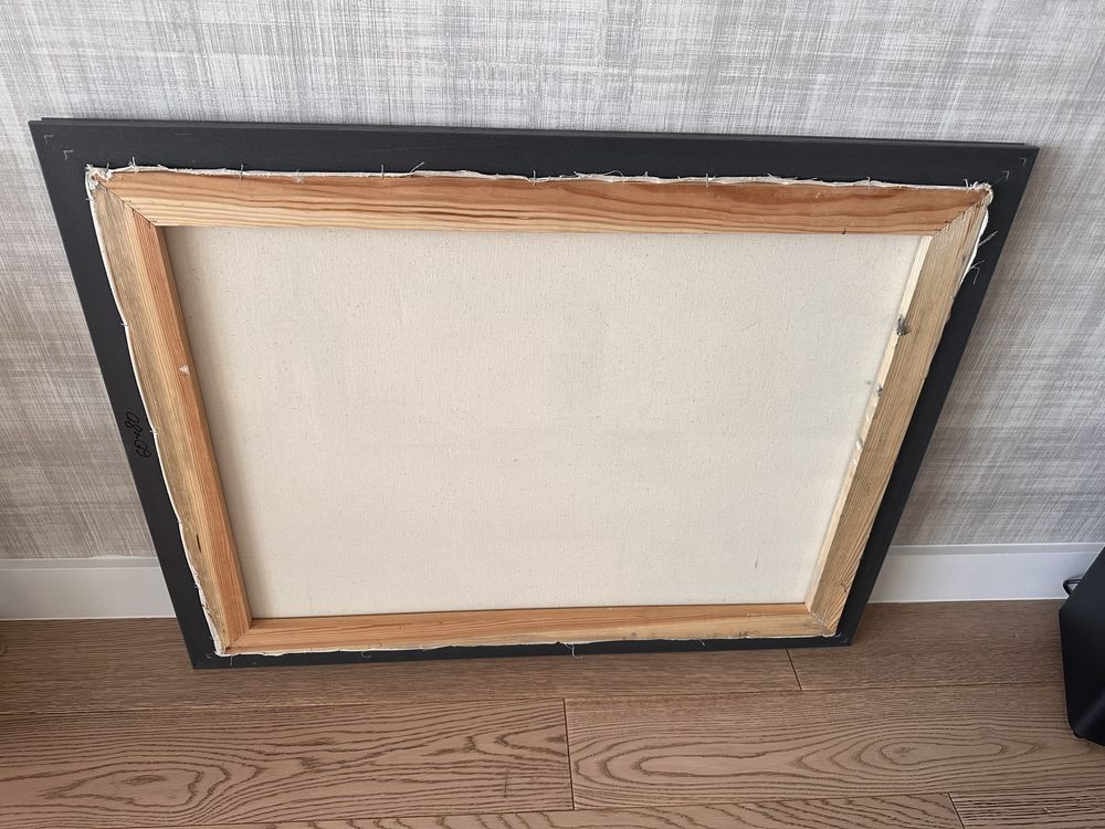 Obraz olejny na płótnie 80x60 w ramie Lwów