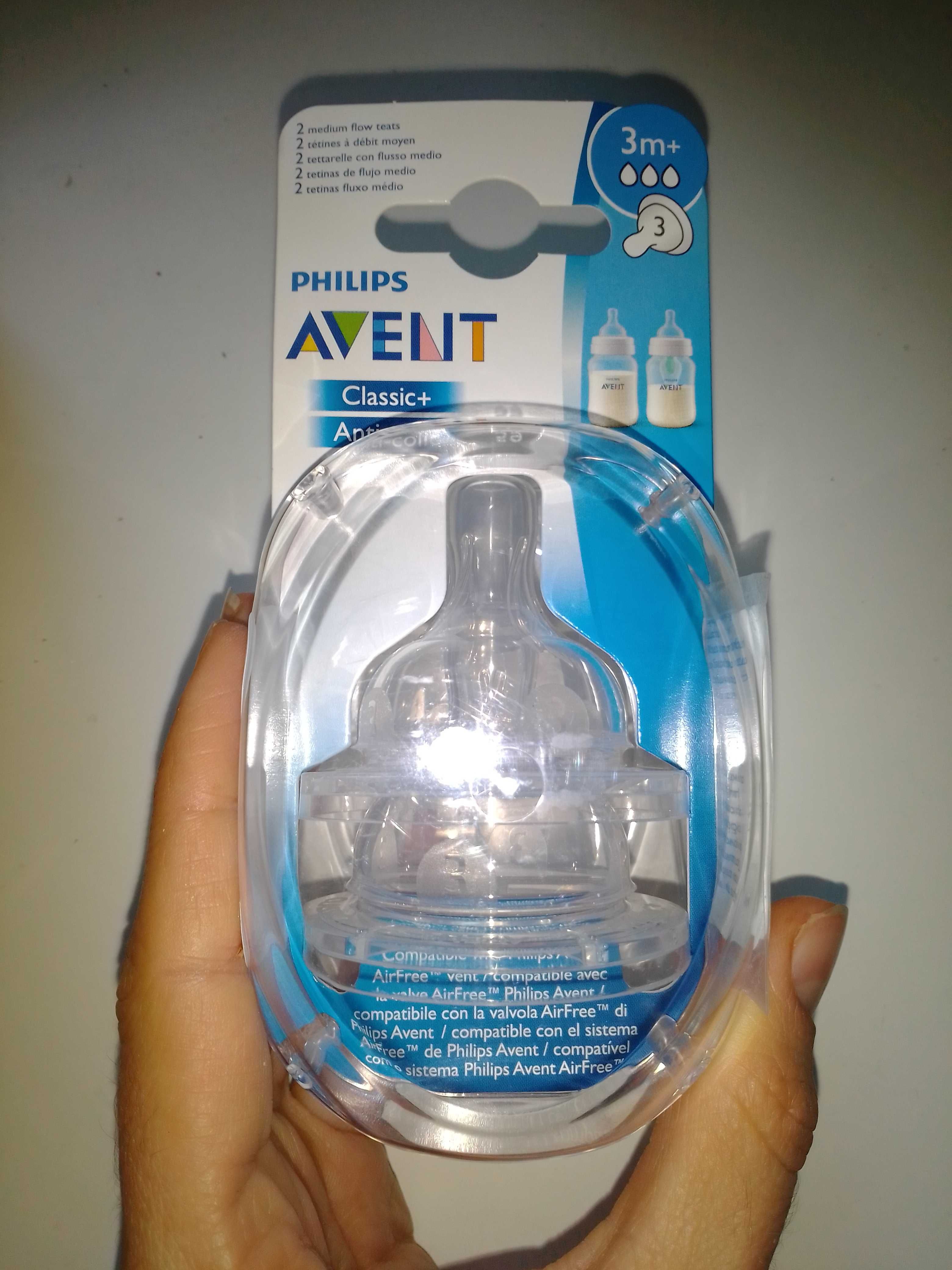 Соска Philips AVENT Classic 3 мес. 2 шт