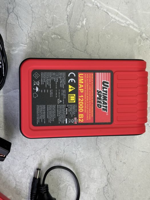 Автомобільний бустер, пусковий пристрій, Ultimate Speed UMAP 12000 B2