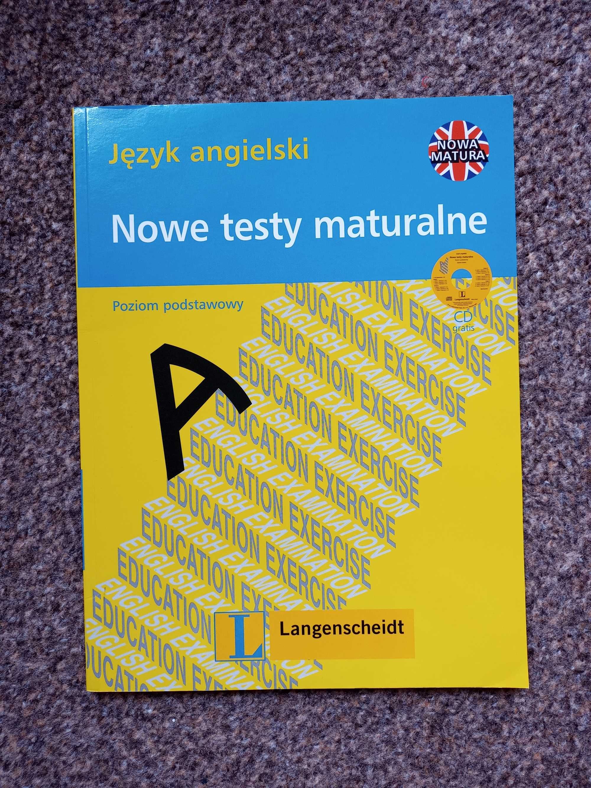 język angielski testy maturalne matura podstawowa CD langenscheidt