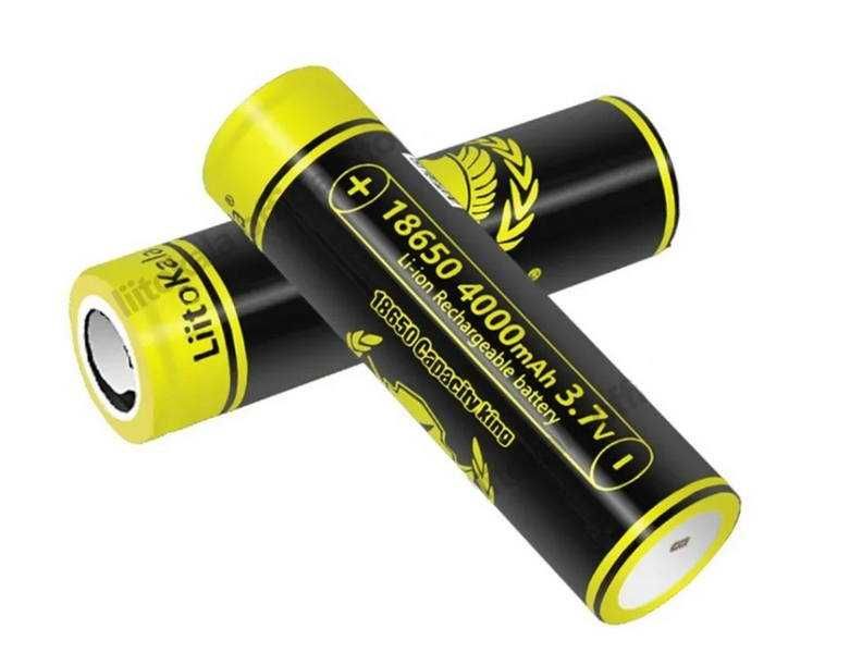 Високоємний акумулятор LiitoKala KING 4000mAh 12A 18650 Li-Ion 2025