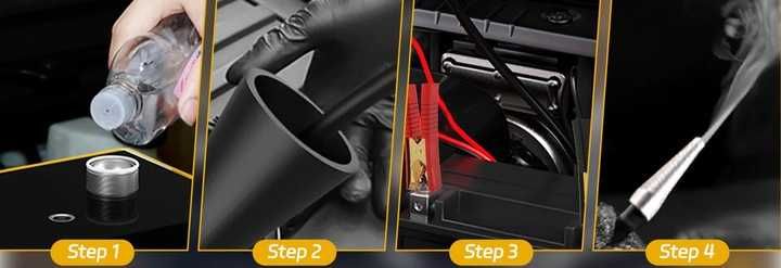 Zadymiarka Generator dymu SOLARY SD305 Tester szczelności 1.3 bar FULL