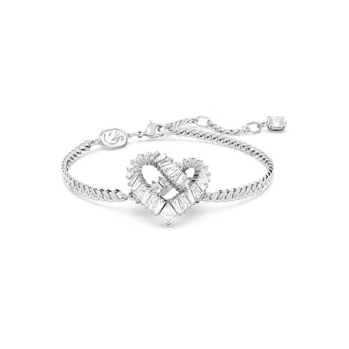 Bransoletka Swarovski - Matrix, Heart, Silver