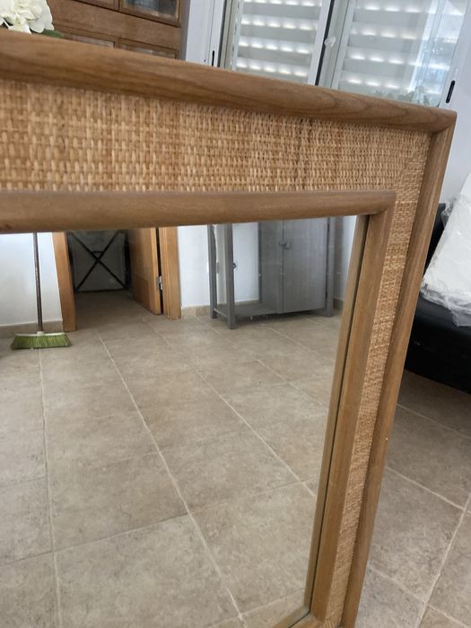 Espelho 70x90 em madeira genuina