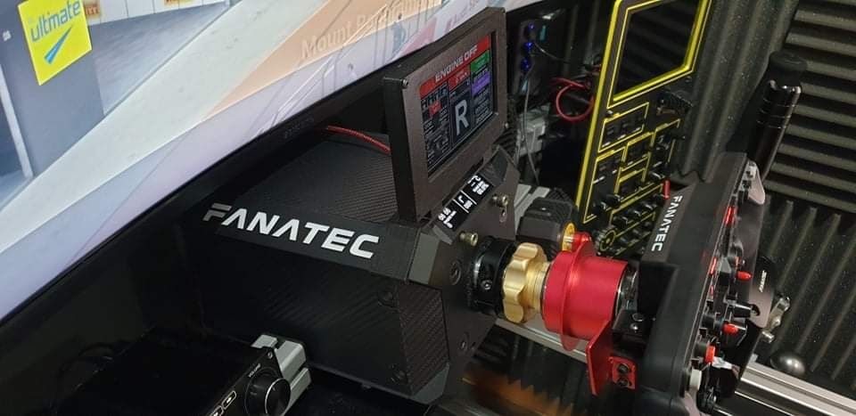 Suporte específico para telemóvel para Fanatec CSL DD e para DD1/DD2